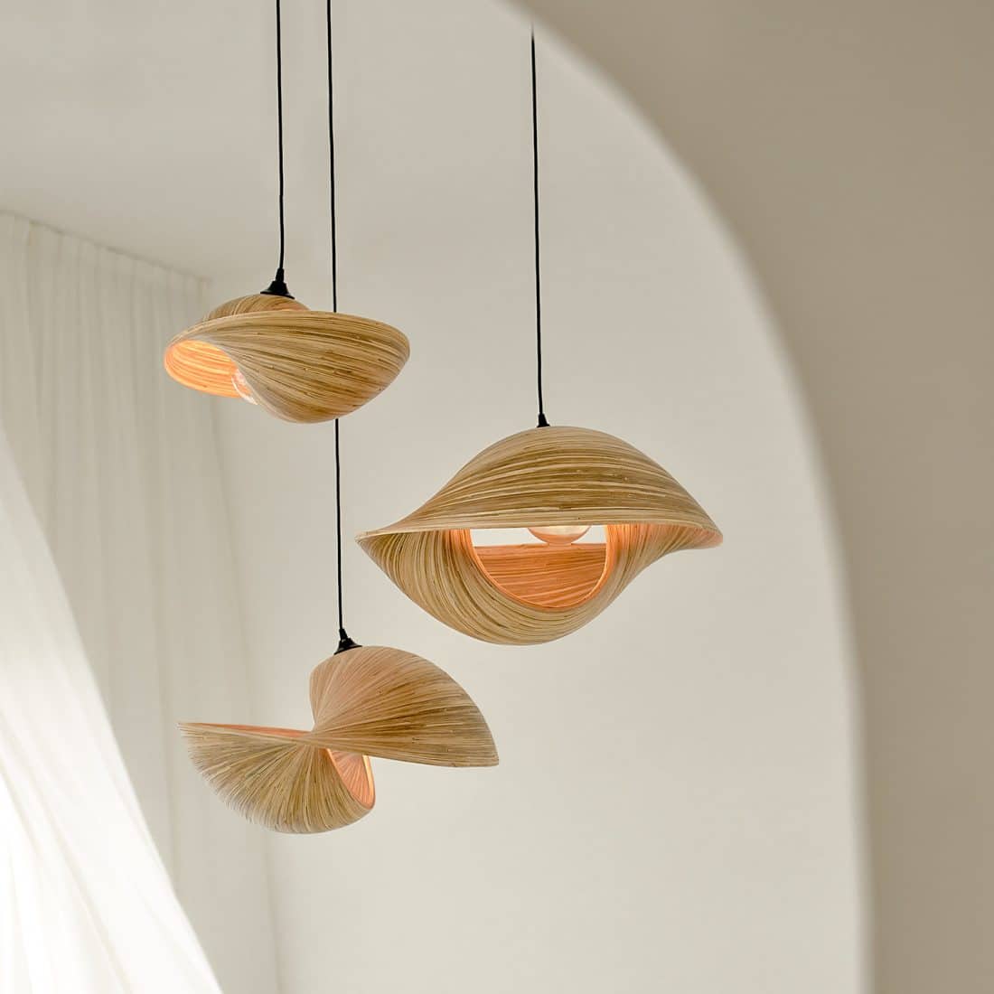 Hanglamp Duran Valbonne naturel Hanglamp Duran Valbonne naturel