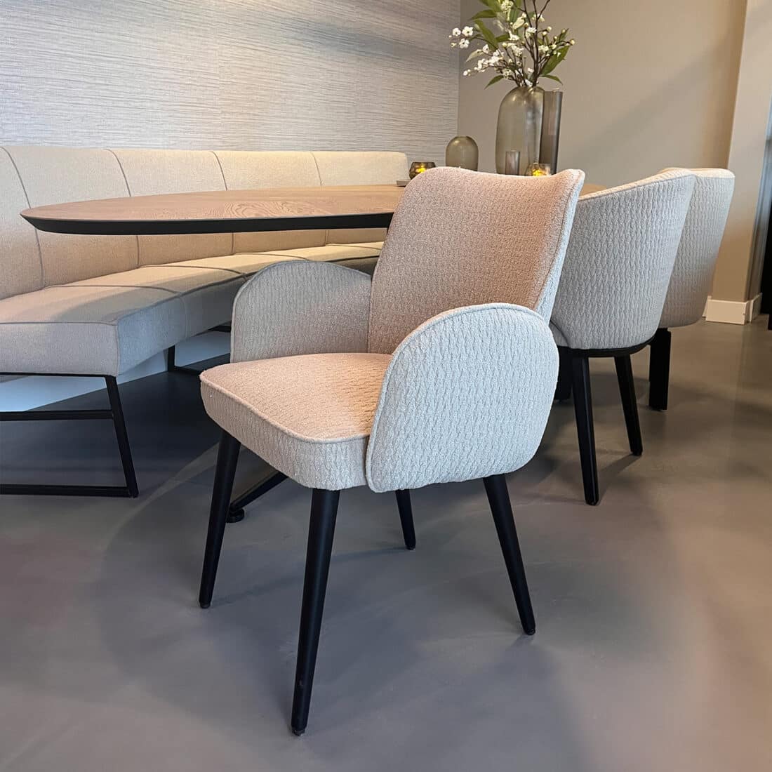 Eetkamerstoel Mila beige
