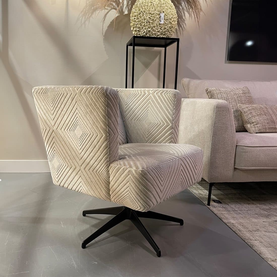 Fauteuil Nena verlours