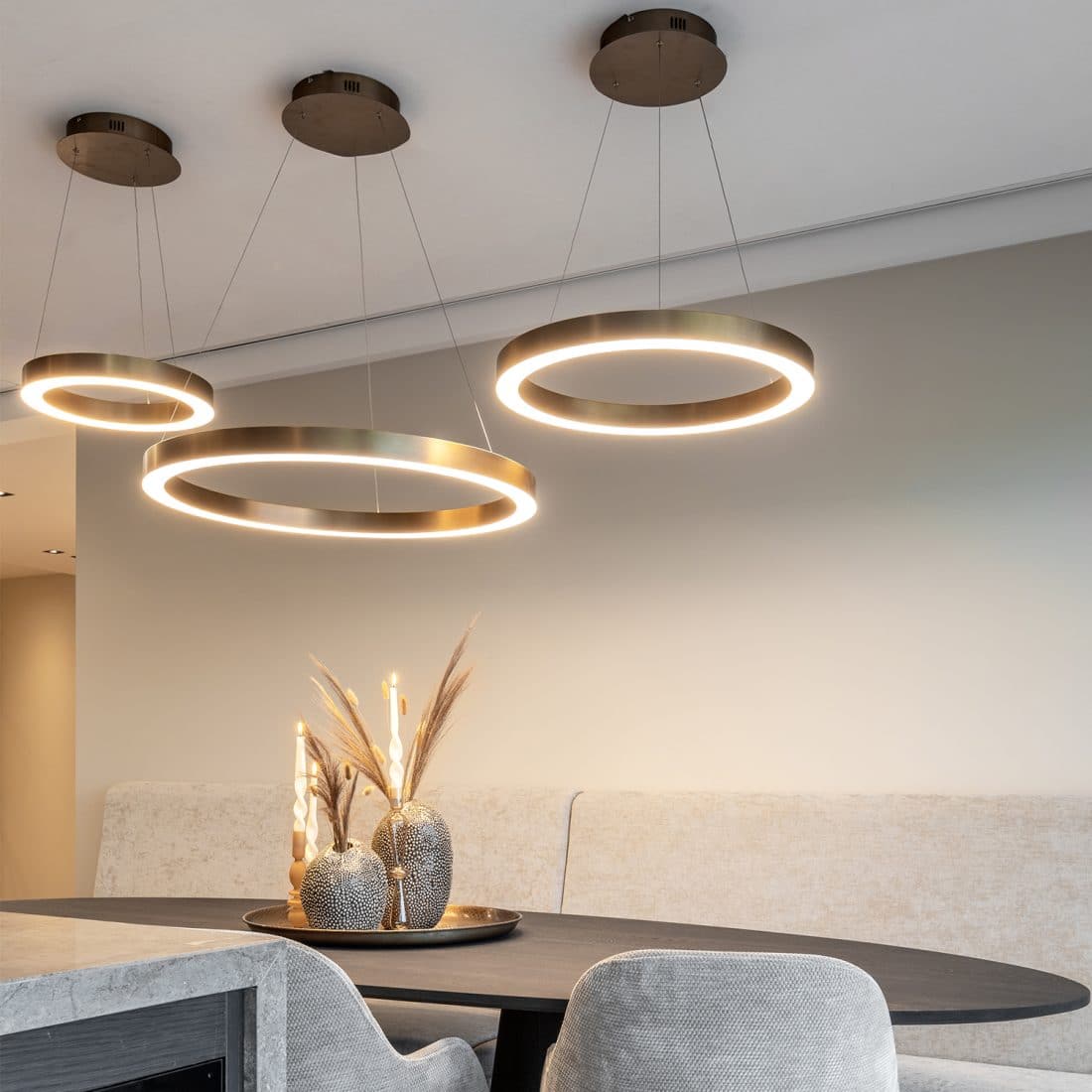 Hanglamp Zero ring brons Hanglamp Zero ring brons