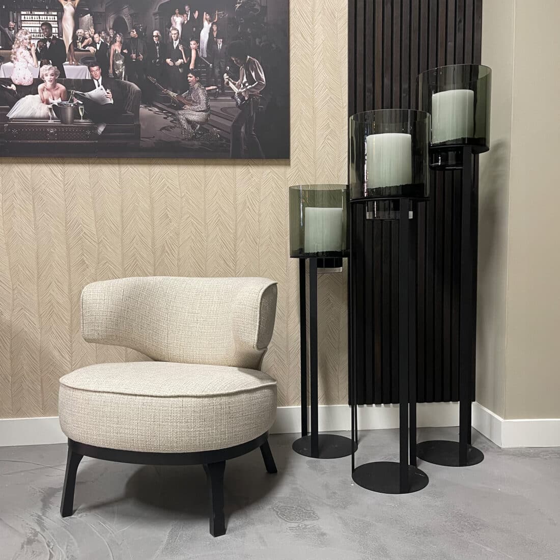 Set stands zwart Set stands zwart