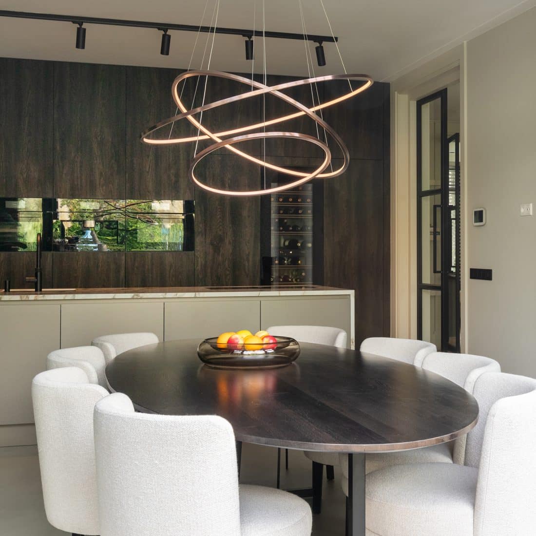 Hanglamp Luxury Ring Brons Hanglamp Luxury Ring Brons