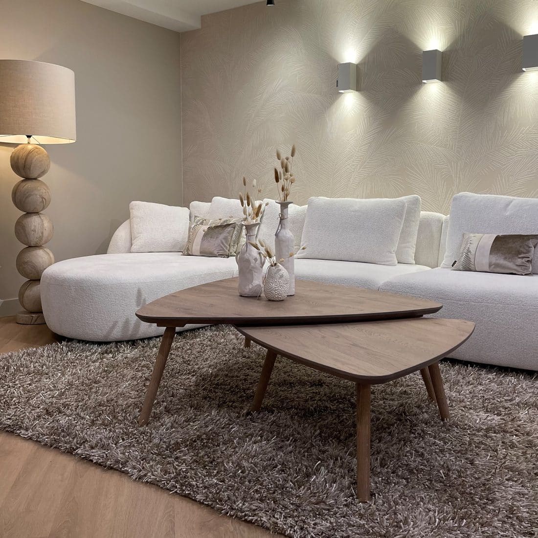 Salontafel Quin in de showroom