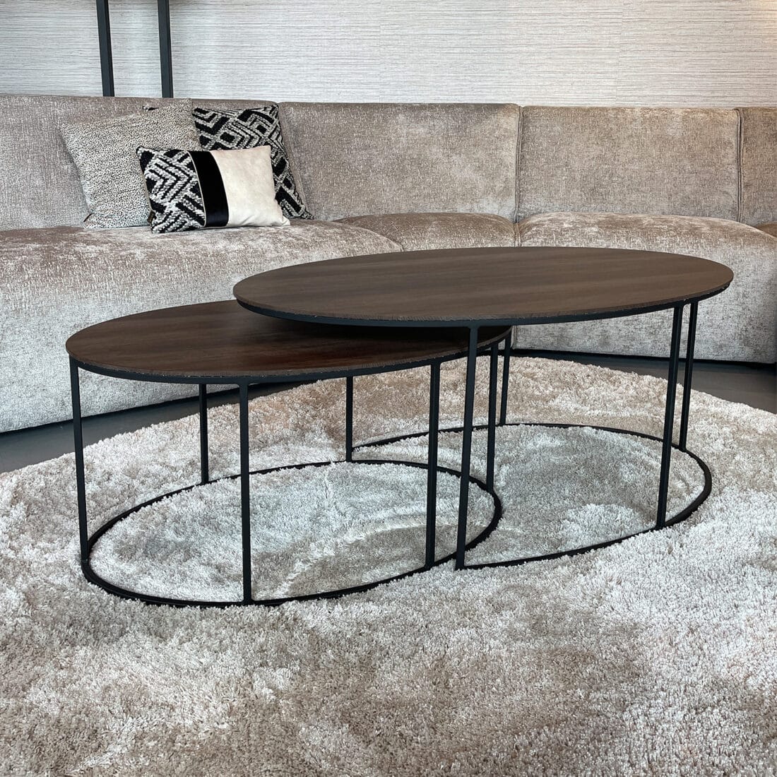 Salontafel Sacha set van 2 Salontafel Sacha set van 2